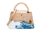 Louis Vuitton X BILLIE ZANGEWA Calfskin Printed Embroidered Capucines