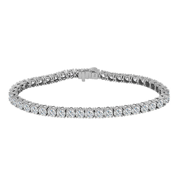 Classic 4-Prong Tennis Bracelet in 14K Gold, 9.00ct B-9ct 4pr 14K