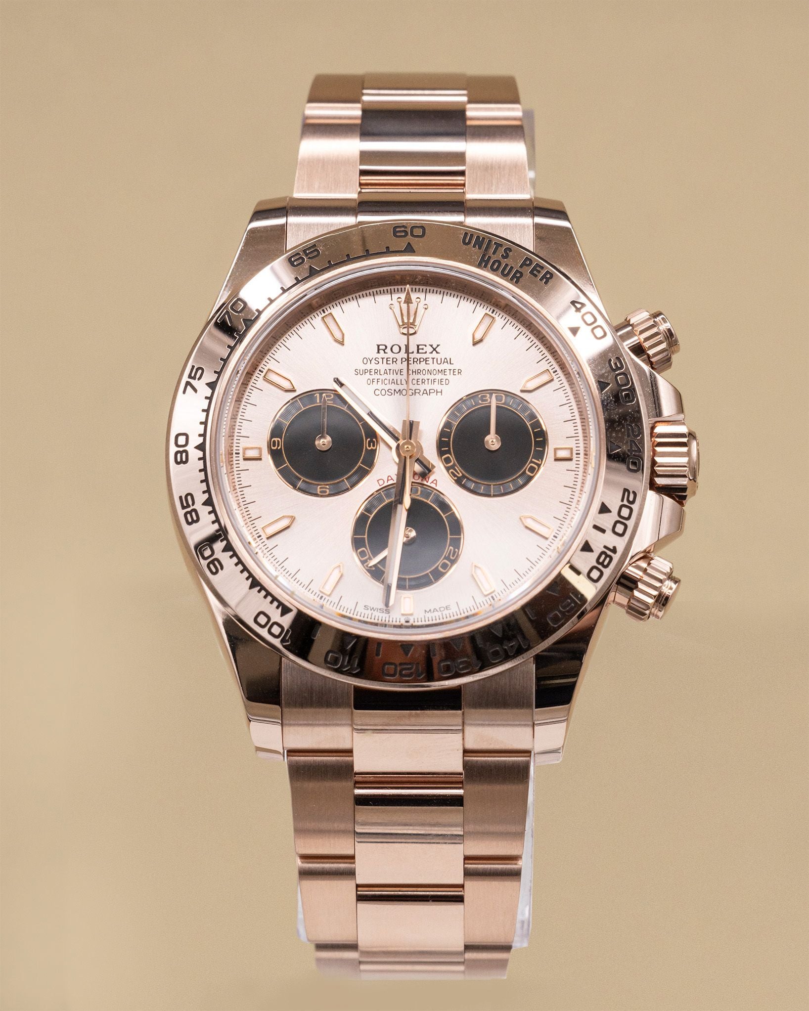Rolex Daytona Sundust And Black Index Dial on Oyster 126505 Complete 2026