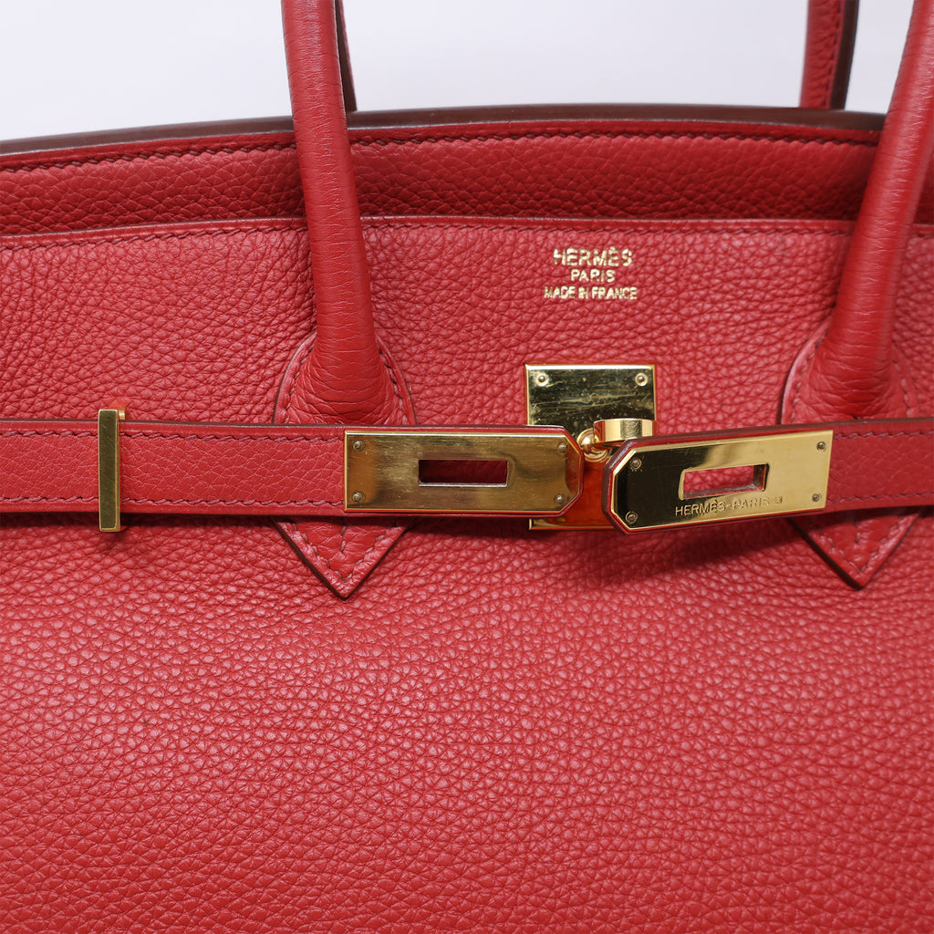 Hermes Togo Birkin 35 Rough Casaque
