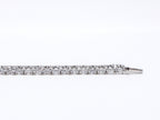 Kourosh 14K White Gold Round Lab Grown Diamond Tennis Necklace 18.9ct N-2013LGD