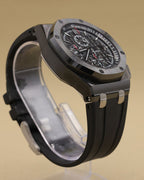 Audemars Piguet Royal Oak Offshore Chronograph Black Dial on Rubber Strap 26402CE.OO.A002CA.01.A 2012