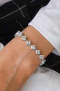 Exquisite Diamond Tennis Bracelet for Women, 16.13ct B-1974AS