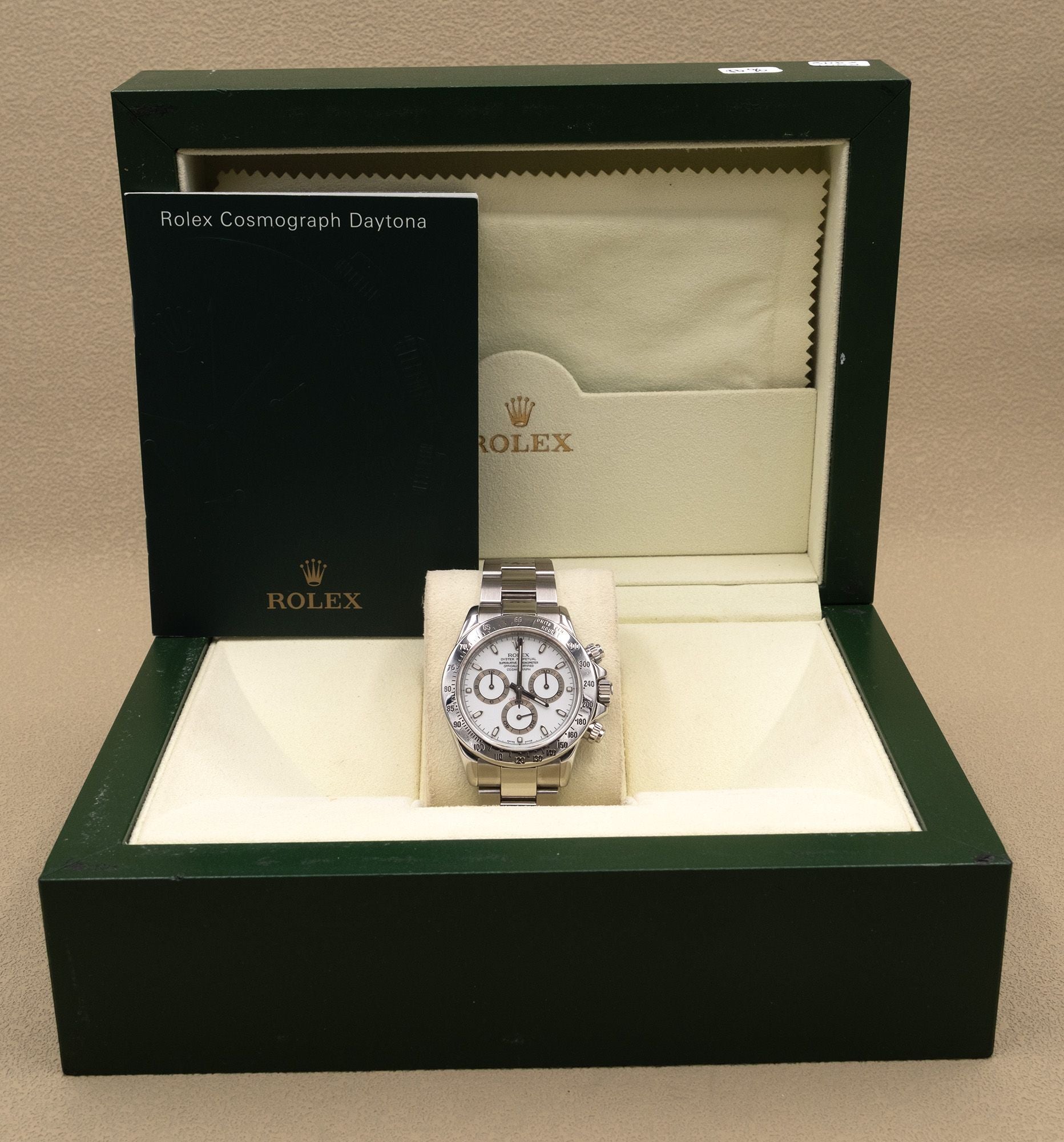 Rolex Daytona White Dial on Oyster 116520 2006