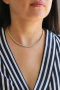 14K Yellow Gold Mesh Layered Chain Necklace 6.5ct N-65CHAIN