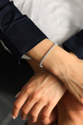 Elegant Round Cut Diamond Tennis Bracelet, 6.08ct B-608RD