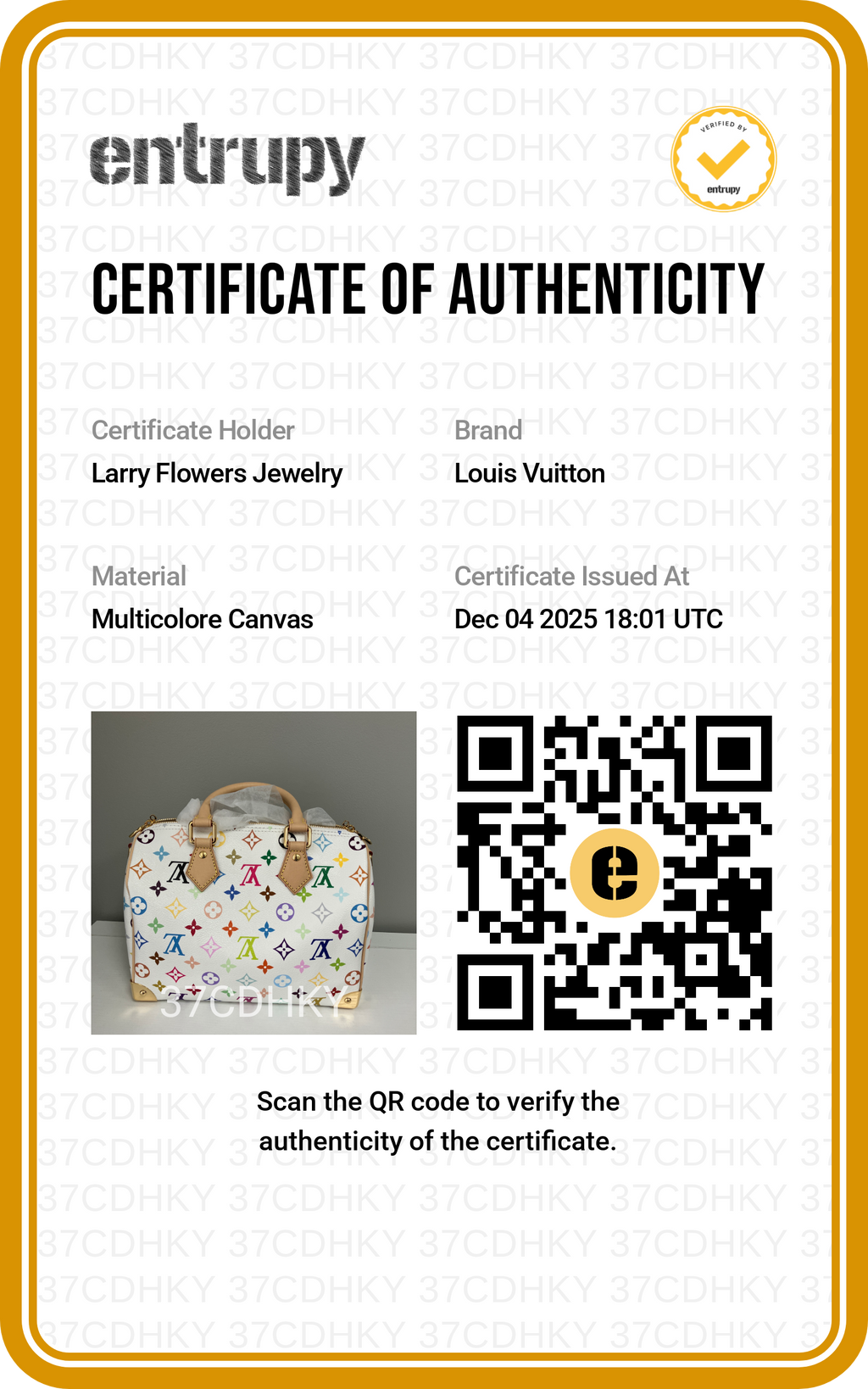 Louis Vuitton X Takashi Murakami Monogram Multicolor Speedy