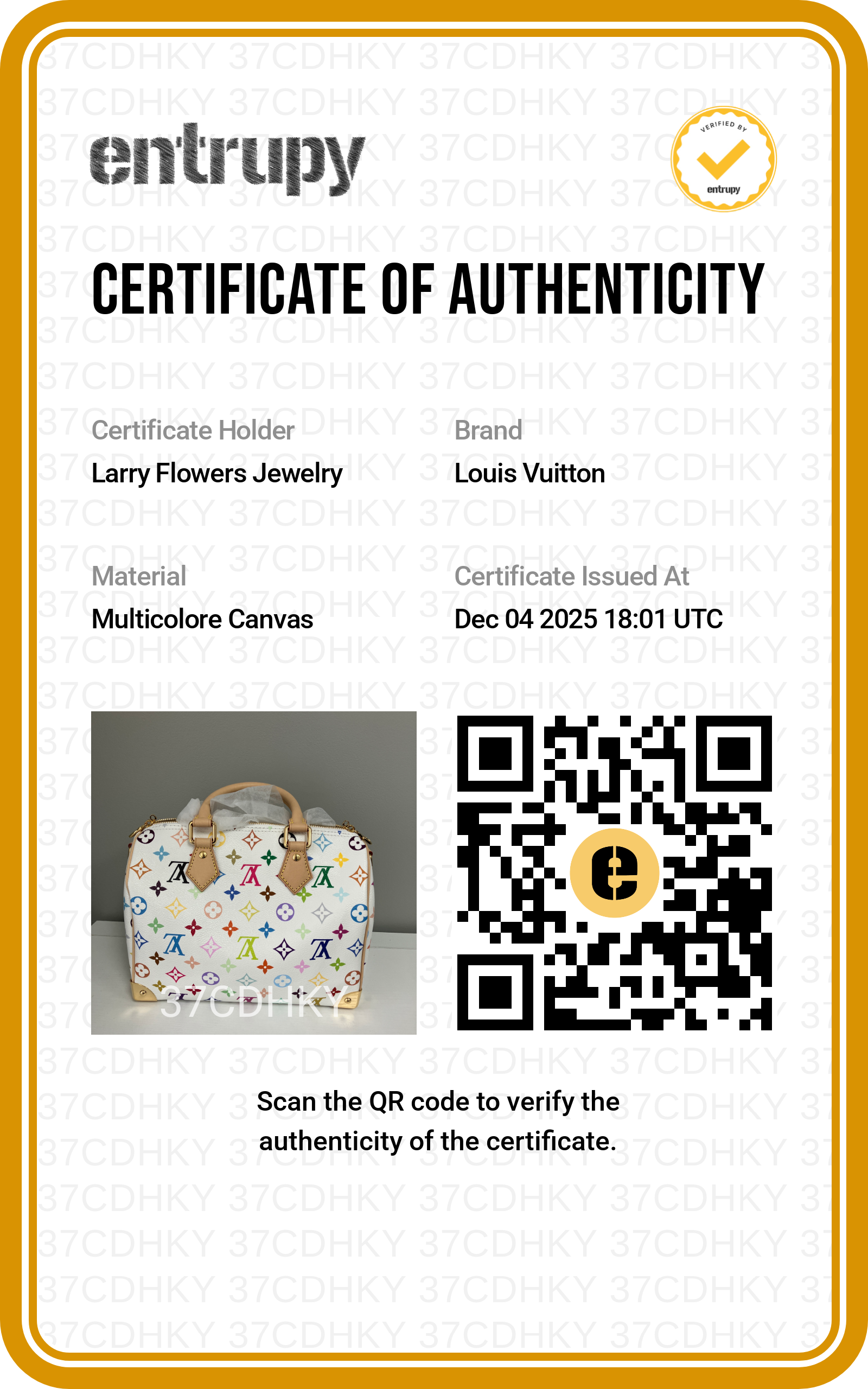 Louis Vuitton X Takashi Murakami Monogram Multicolor Speedy