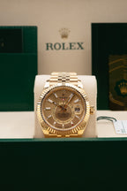 Rolex SkyDweller Champagne Index Dial on Jubilee 336938 Complete 2025