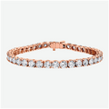 Classic Diamond Tennis Bracelet in 14K Gold, 12ct B-12ct 4pr