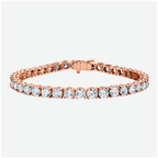 Classic Diamond Tennis Bracelet in 14K Gold, 12ct B-12ct 4pr