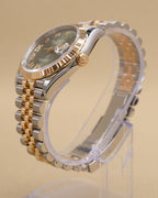 Rolex Datejust 36 Olive Green Roman Dial on Jubilee 126233 Complete 2026