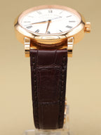 A. Lange & Sohne Richard Lange Silver Dial on Leather Strap 232.032/LSLS2324AD Complete 2018