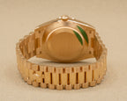 Rolex Day-Date 40 Green Roman Dial on President 228238 Complete 2026