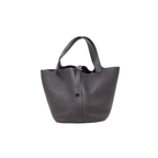 Hermes Dark Brown Taurillon Picotin