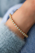 Classic Diamond Tennis Bracelet in 14K Gold, 7.05ct B-705RD