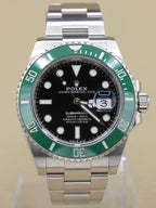 Rolex Submariner Black Dial on Oyster 126610LV Complete 2022