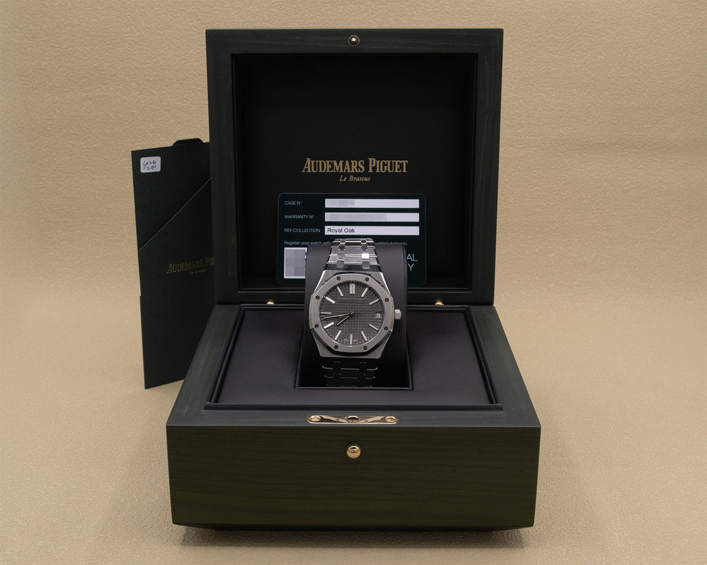 Audemars Piguet Royal Oak Selfwinding Grey Dial on Bracelet 15510ST.OO.1320ST.10 Complete 2023