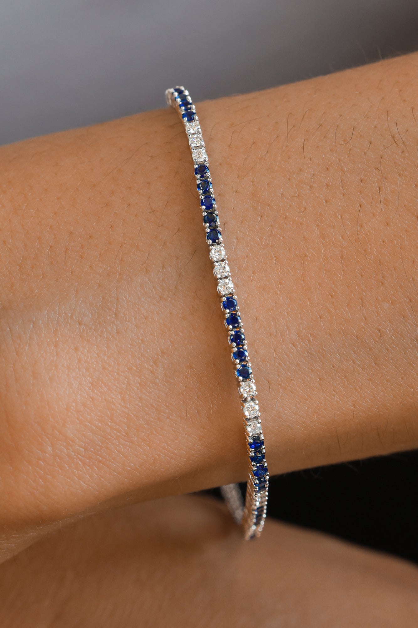 Brilliant Diamond Tennis Bracelet, 2.26ct B-80596