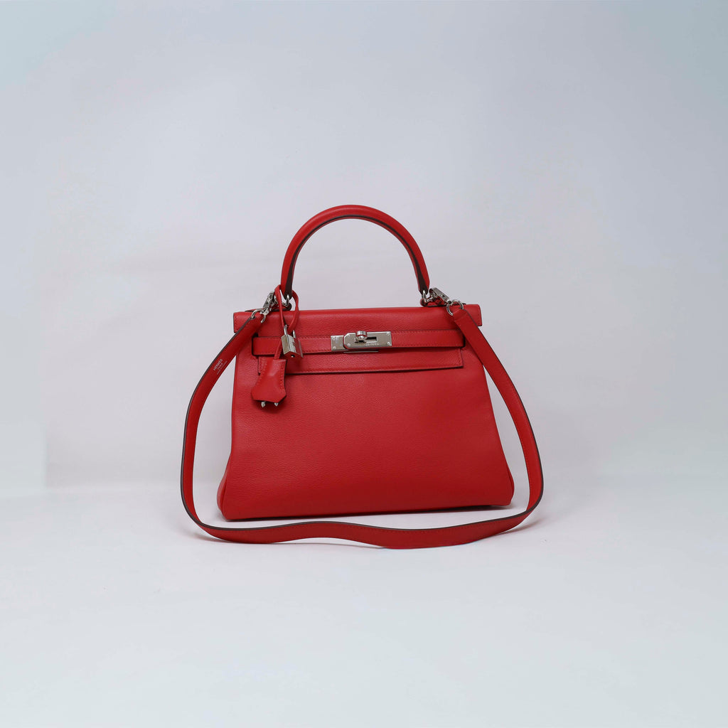 Hermes Togo Kelly Retoure 28 Handbag