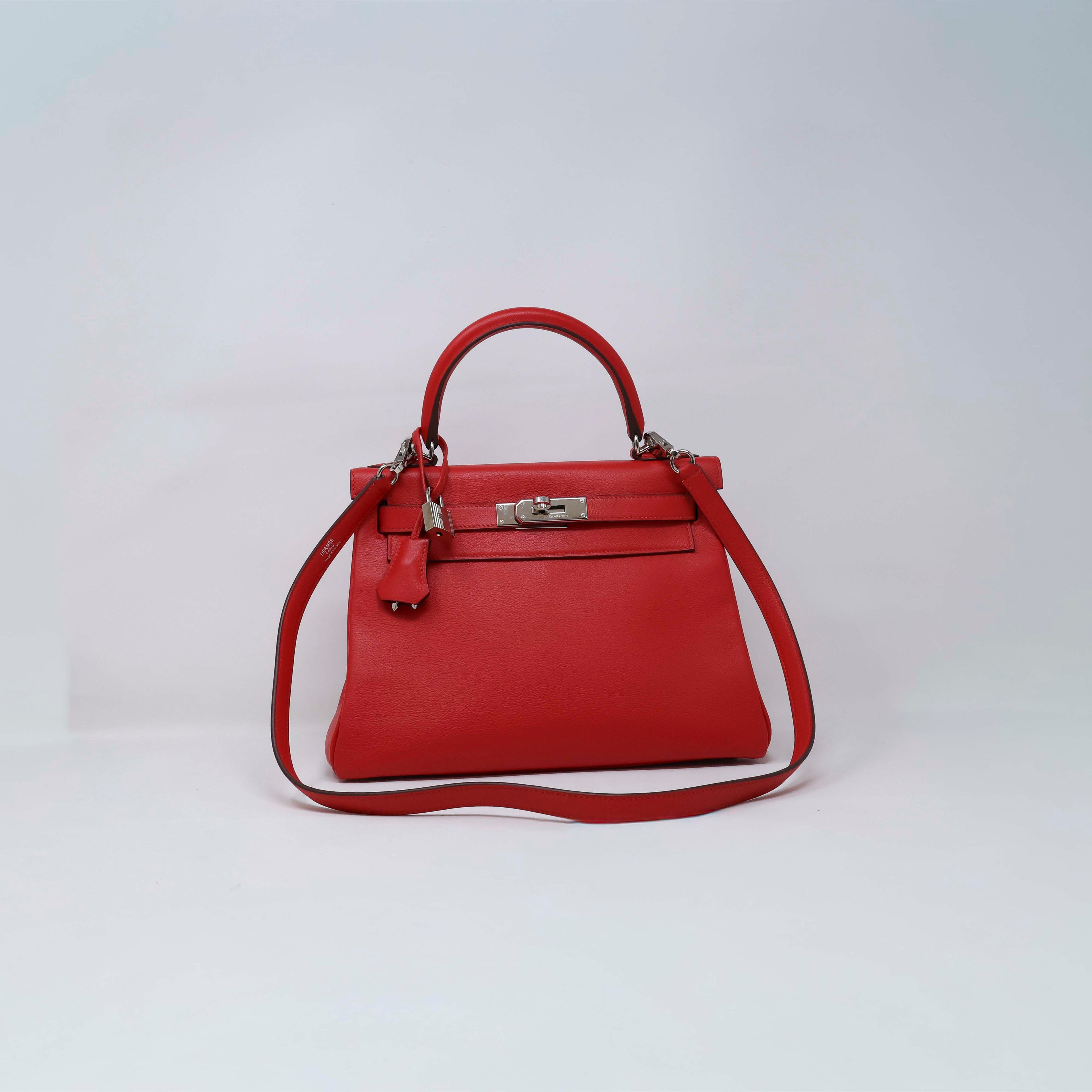 Hermes Togo Kelly Retoure 28 Handbag