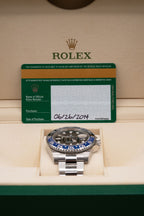 Rolex GMT-Master II 'Batman' Black Dial on Oyster 116710BLNR Complete 2014