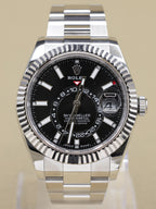 Rolex SkyDweller Black Index Dial on Oyster 336934 Complete 2026