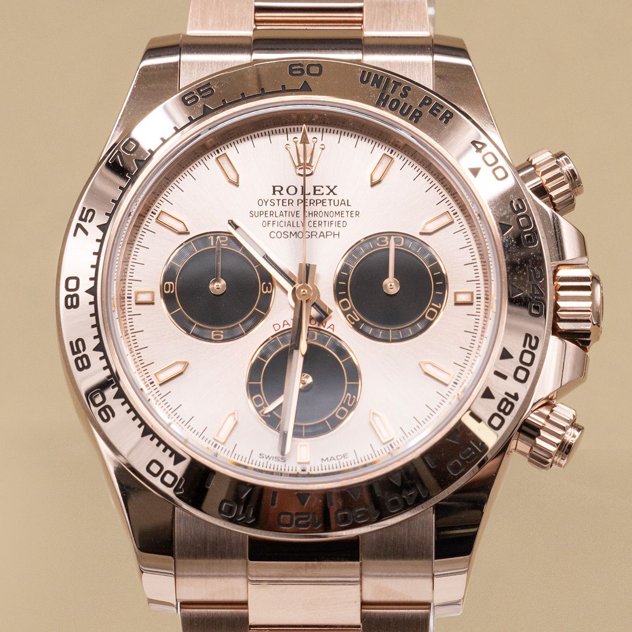 Rolex Daytona Sundust And Black Index Dial on Oyster 126505 Complete 2026