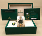 Rolex Datejust 36 Olive Green Roman Dial on Jubilee 126233 Complete 2026