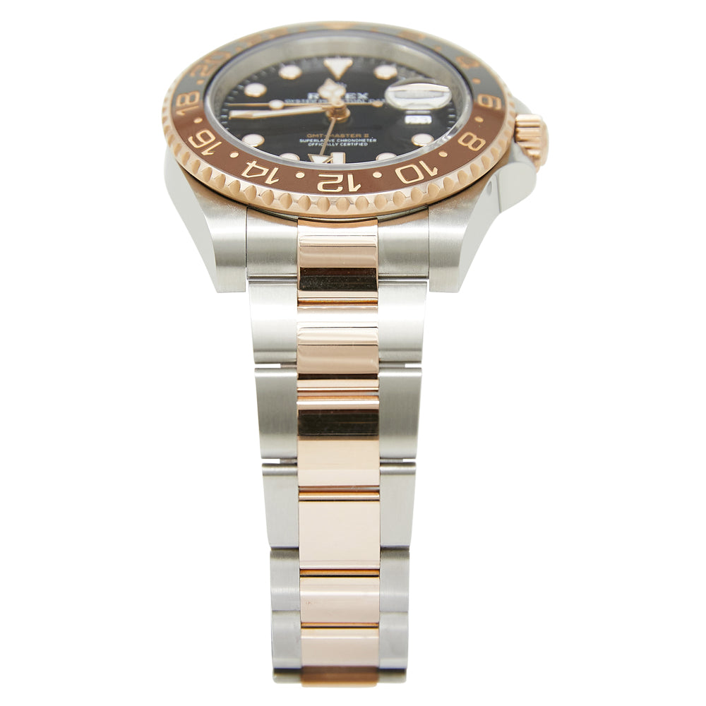 Rolex GMT-Master II Root Beer Black Dial on Oyster 126711CHNR Complete 2023