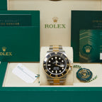 Rolex Submariner Black Dial on Oyster 126613LN Complete 2021