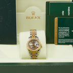 Rolex Datejust Ladies Silver Roman Dial on Jubilee 179173 Complete 2014