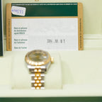 Rolex Datejust Ladies Silver Roman Dial on Jubilee 179173 Complete 2014