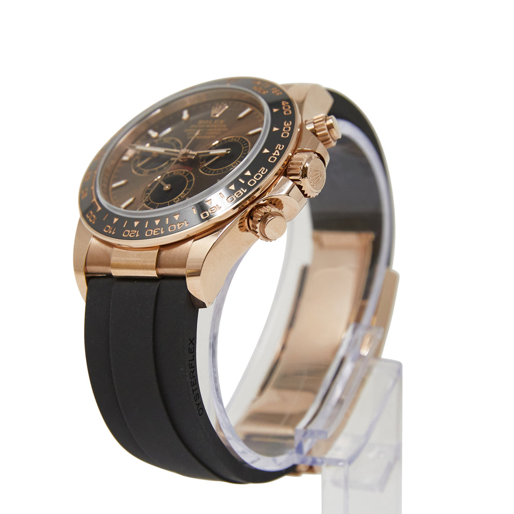 Rolex Daytona Chocolate Dial on Oysterflex 126515LN Complete 2025