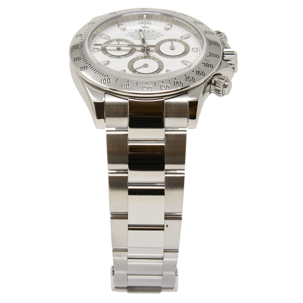 Rolex Daytona White Dial on Oyster 116520 Complete 2009