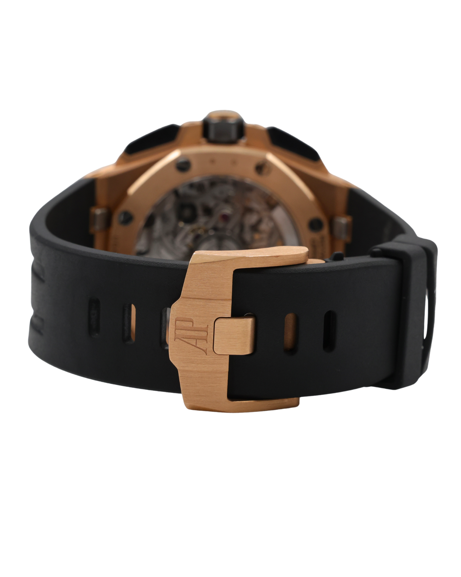 Audemars Piguet Royal Oak Offshore Chronograph Black Dial on Rubber Strap 26420RO.OO.A002CA.01 Complete Open Date