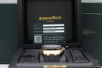Audemars Piguet Royal Oak Offshore Chronograph Black Dial on Rubber Strap 26420RO.OO.A002CA.01 Complete Open Date