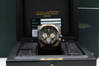 Audemars Piguet Royal Oak Offshore Chronograph Black Dial on Rubber Strap 26420RO.OO.A002CA.01 Complete Open Date