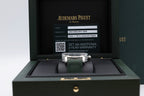 Audemars Piguet Code 11.59 Selfwinding Green Dial on Green rubber-coated strap with stainless steel pin buckle. 15210ST.OO.A056KB.01 Complete 2025