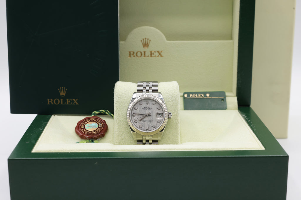 Rolex DateJust Meteorite Dial on Jubilee 178274 with Box 2013