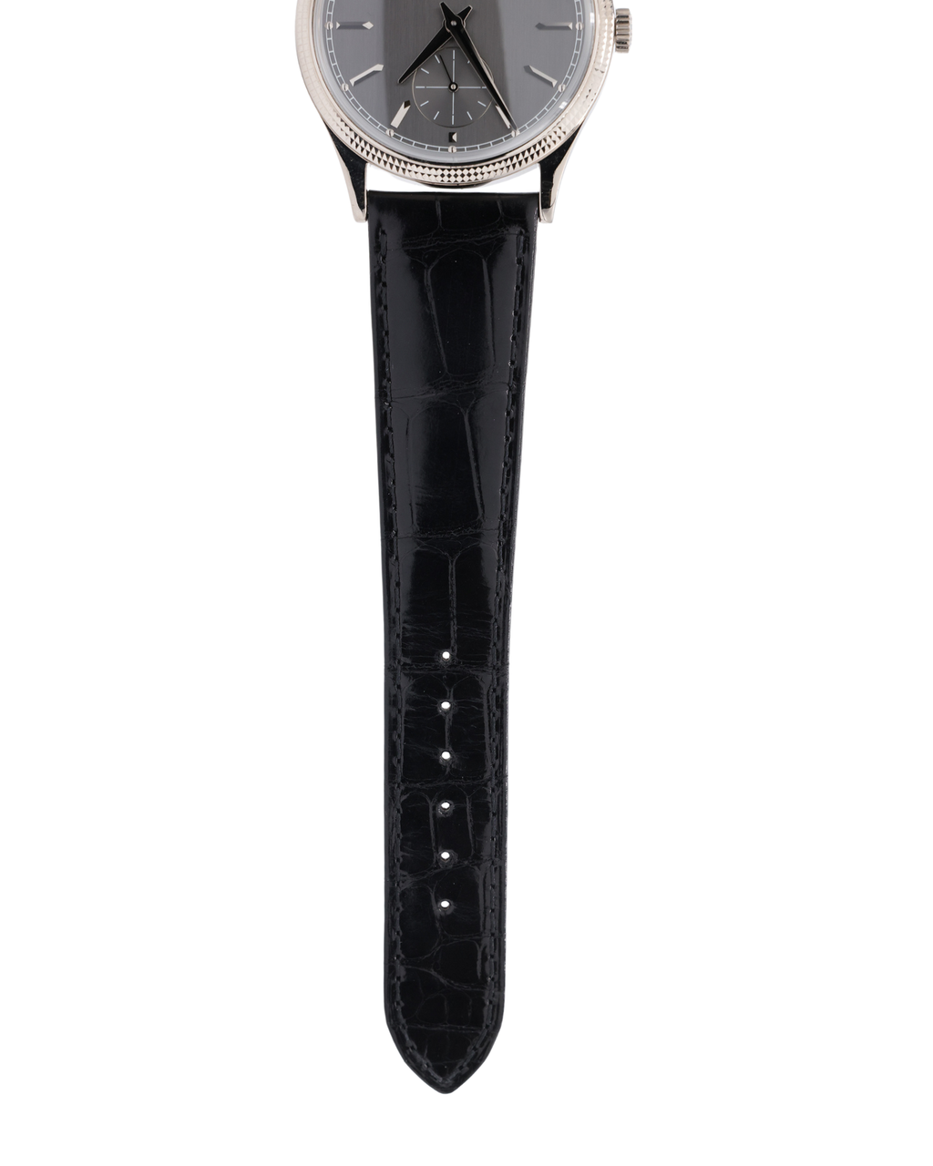 Patek Philippe Calatrava Charcoal Gray Dial on Strap 6119G-001 Complete 2024