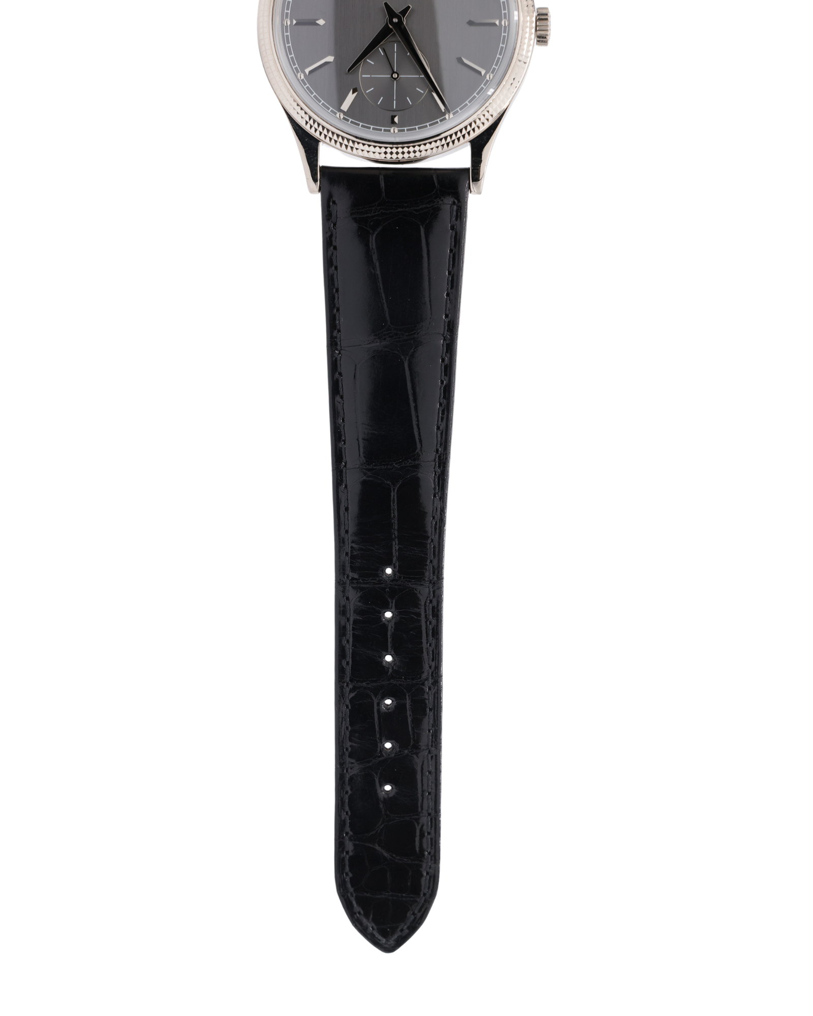 Patek Philippe Calatrava Charcoal Gray Dial on Strap 6119G-001 Complete 2024