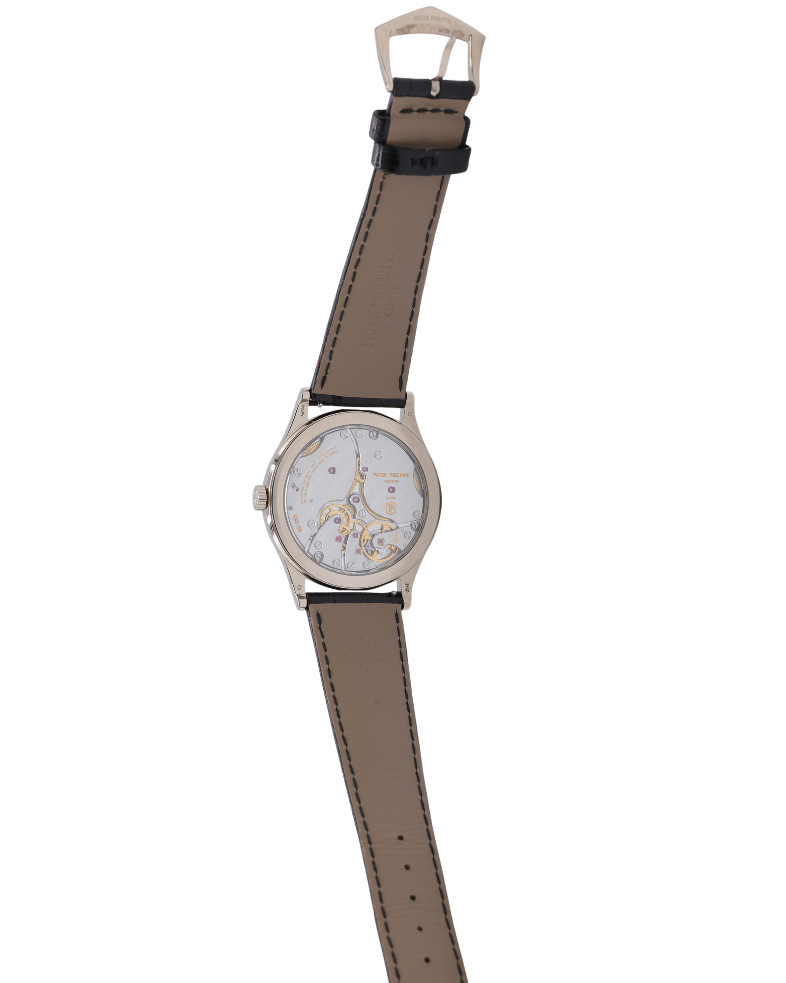 Patek Philippe Calatrava Charcoal Gray Dial on Strap 6119G-001 Complete 2024