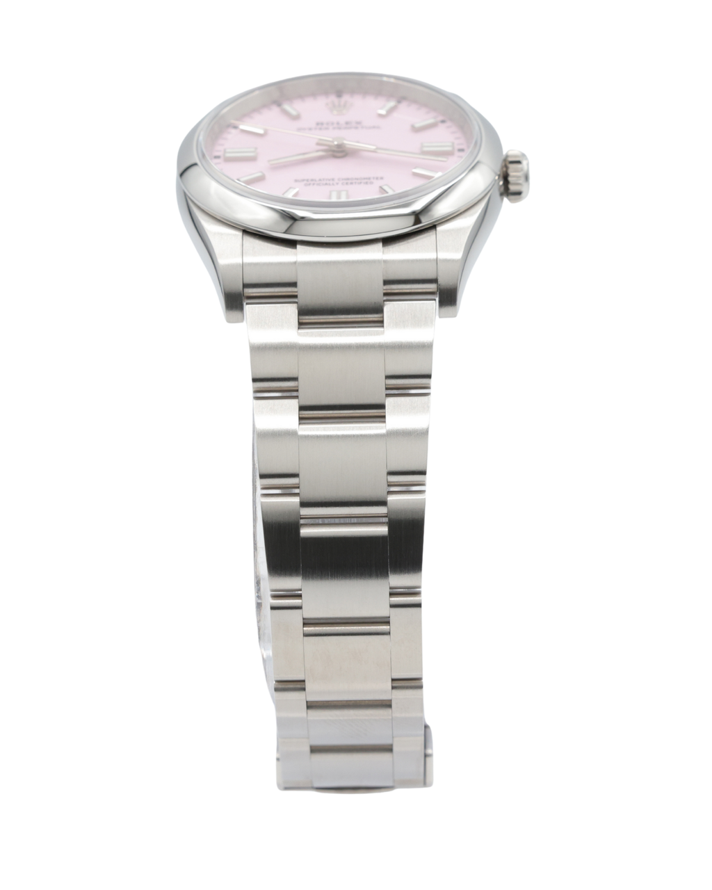 Rolex Oyster Perpetual 36 Candy Pink Index Dial on Oyster 126000 Complete 2025