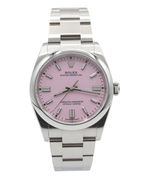 Rolex Oyster Perpetual 36 Candy Pink Index Dial on Oyster 126000 Complete 2025