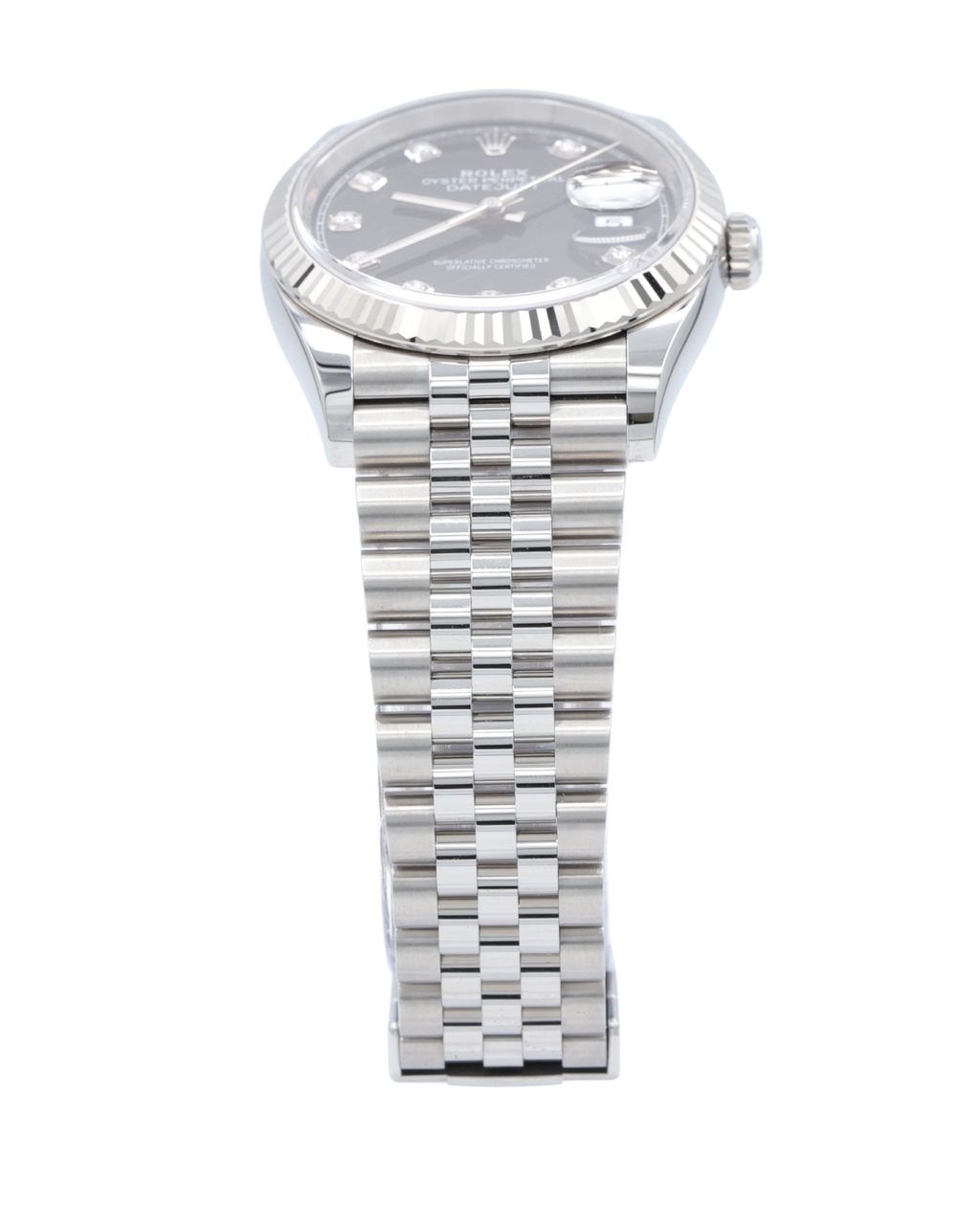 Rolex Datejust Black Diamond Dial on Jubilee 126234 Complete 2025