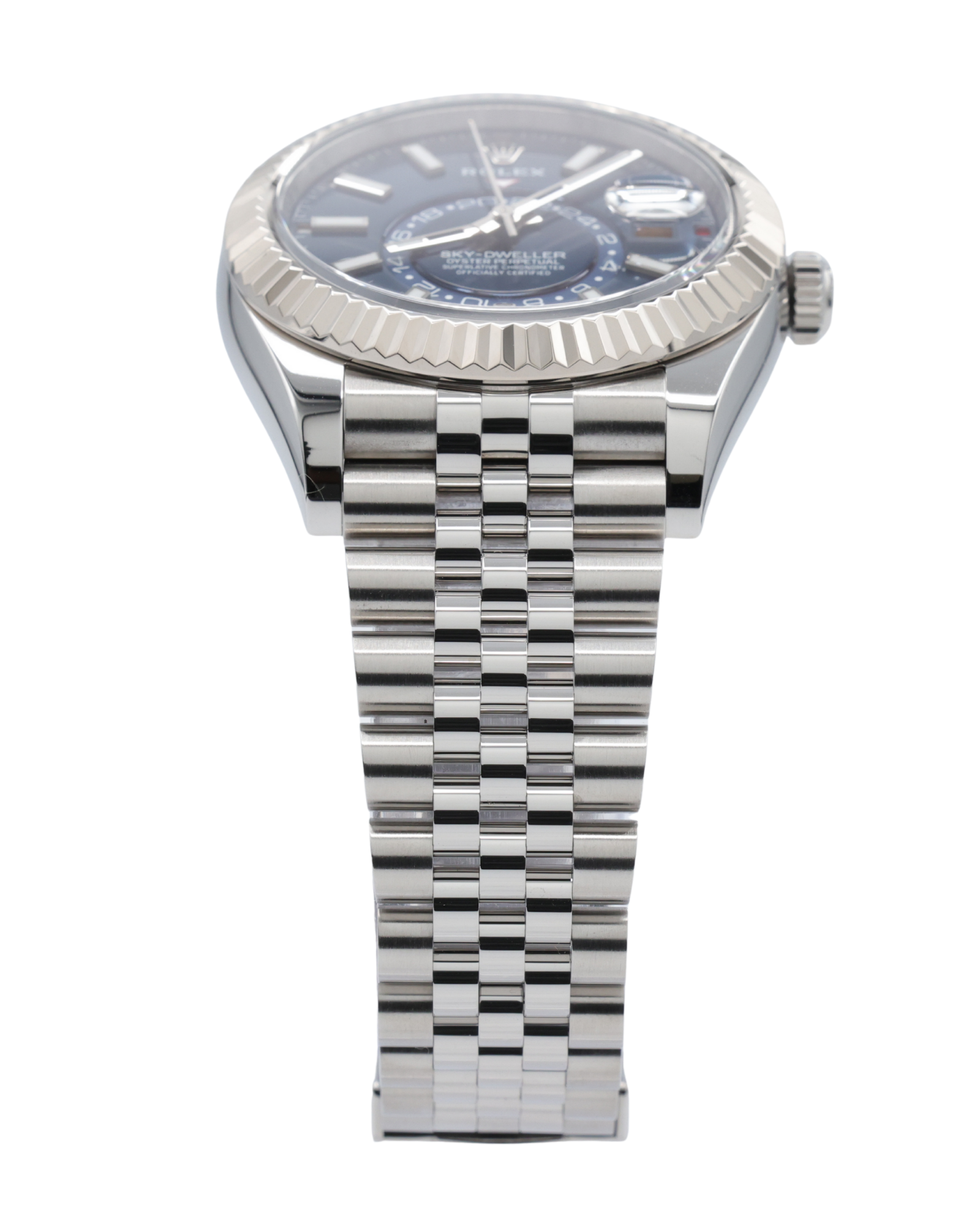 Rolex SkyDweller Blue Index Dial on Jubilee 336934 Complete 2024