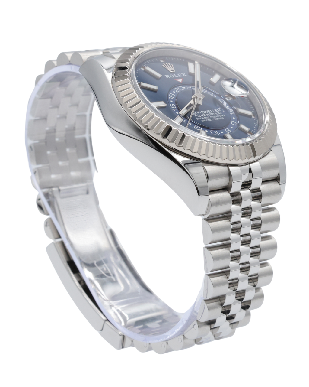 Rolex SkyDweller Blue Index Dial on Jubilee 336934 Complete 2024