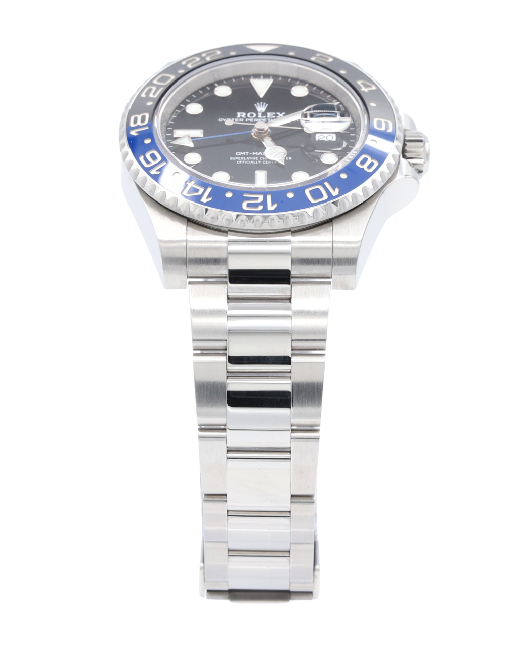 Rolex GMT-Master II Batman Black Dial on Oyster 126710BLNR Complete 2022