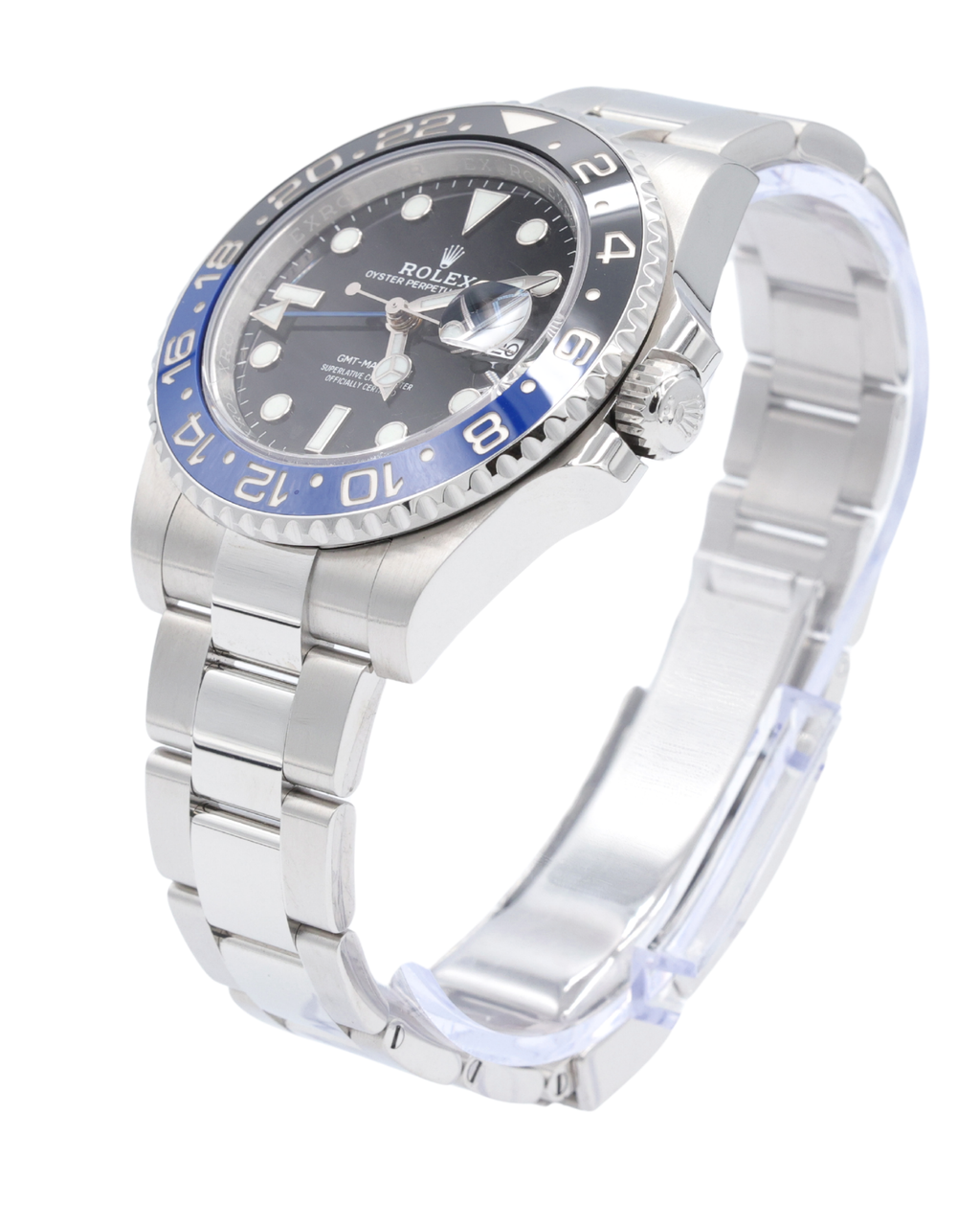 Rolex GMT-Master II Batman Black Dial on Oyster 126710BLNR Complete 2022